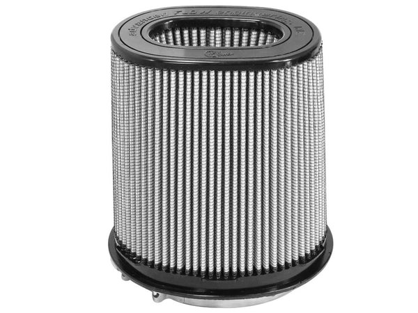 aFe MagnumFLOW Air Filter ProDry S 6.75inX4.75in F x 8.25inX6.25in B (INV) x 7.25X5in T (INV) x 9in - Bull Strap