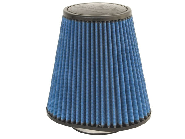 aFe MagnumFLOW Air Filters IAF P5R A/F P5R 4-3/8F x (6x9)B x 5-1/2T x 9H - Bull Strap