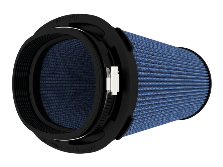 aFe MagnumFLOW Air Filters IAF P5R A/F P5R 6.75x4.75F x 8.25x6.25B x 7.25x5T x 8.5H - Bull Strap