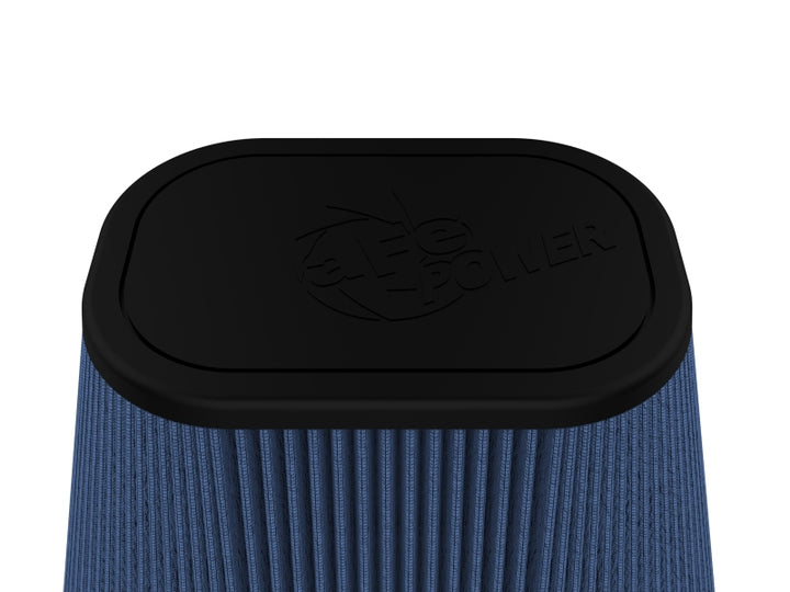 aFe MagnumFLOW Pro-5 R Air Filter (5-1/2x7-1/2)F x (9x7)B x (5-3/4x3-3/4)T x 7-1/2H - Bull Strap
