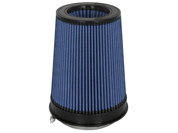 aFe MagnumFLOW Pro 5R Universal Air Filter 5in F x 7in B x 5.5in T (Inverted) x 9in H - Bull Strap