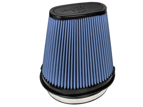aFe MagnumFLOW Pro 5R Universal Air Filter (7-3/4x5-3/4)F x (9x7)B(mt2) x (6x2-3/4)T x 8.5H - Bull Strap