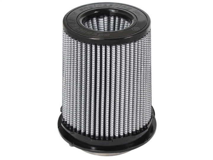 aFe MagnumFLOW Pro DRY S Universal Air Filter 3.5in. F / 5in. B mtm2 / 4.5in. inv T / 7.5in. H - Bull Strap