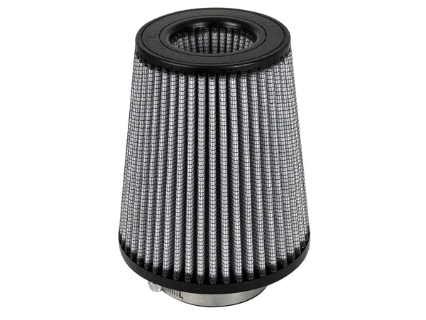 aFe MagnumFLOW Pro DRY S Universal Air Filter 3in F / 6in B / 4.5in T (Inv) / 7in H - Bull Strap