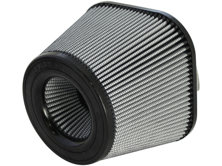 aFe MagnumFLOW Pro DRY S Universal Air Filter 7.13in F x (8.75 x 8.75)in B x 7in T(Inv) x 6.75in H - Bull Strap