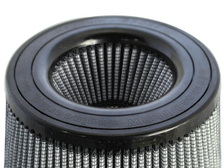 aFe MagnumFLOW Pro DRY S Universal Air Filter 7.13in F x (8.75 x 8.75)in B x 7in T(Inv) x 6.75in H - Bull Strap
