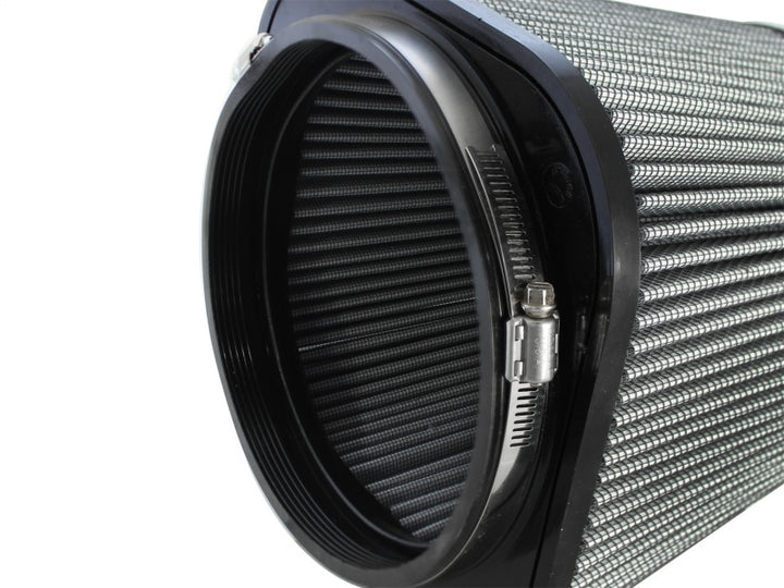 aFe MagnumFLOW Pro DRY S Universal Air Filter 7.13in F x (8.75 x 8.75)in B x 7in T(Inv) x 6.75in H - Bull Strap