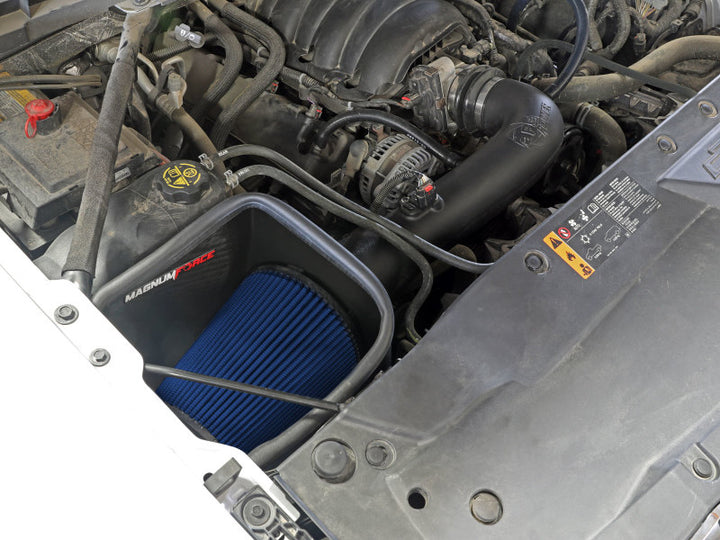 aFe MagnumFORCE Intake Stage-2 Pro 5R 14-19 GM Silverado/Sierra 1500 V8-5.3/6.2L - Bull Strap