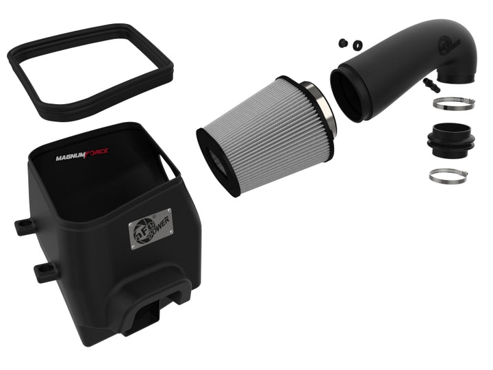 aFe MagnumFORCE Intake Stage-2 Pro DRY S 19-22 Dodge Ram 1500 V8-5.7L HEMI - Bull Strap