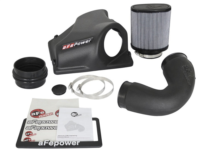 aFe MagnumFORCE Intake Stage-2 Pro DRY S 2017 BMW 330i (F3x) L4-2.0L (t) B48 - Bull Strap