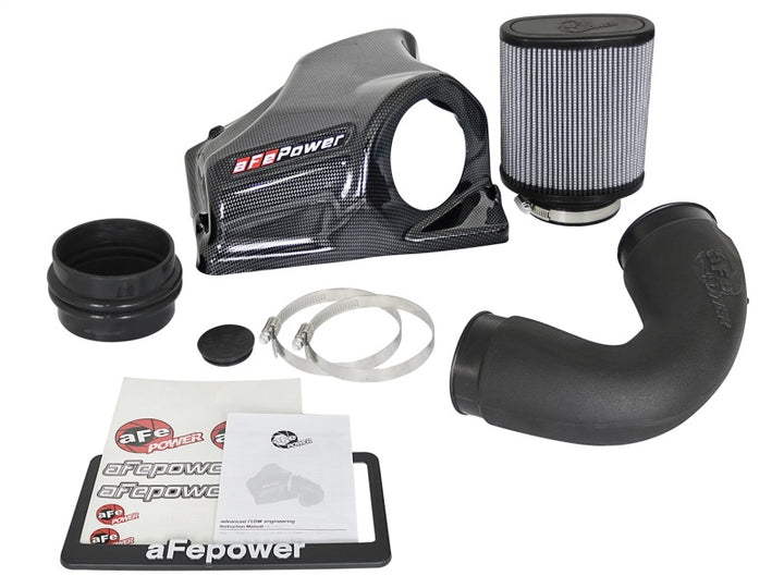 aFe MagnumFORCE Intake Stage-2 Pro DRY S 2017 BMW 330i (F3x) L4-2.0L (t) B48 - Bull Strap