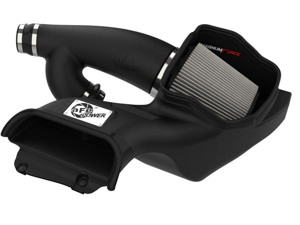 aFe MagnumFORCE Intake Stage-2 Pro DRY S 2021 Ford F-150 V6-3.5L (tt) - Bull Strap