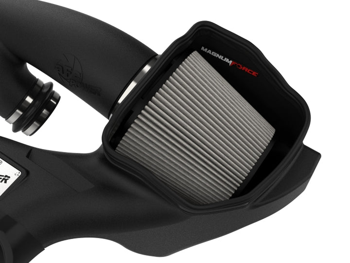 aFe MagnumFORCE Intake Stage-2 Pro DRY S 2021 Ford F-150 V6-3.5L (tt) - Bull Strap