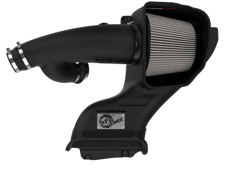 aFe MagnumFORCE Intake Stage-2 Pro DRY S 2021 Ford F-150 V6-3.5L (tt) - Bull Strap