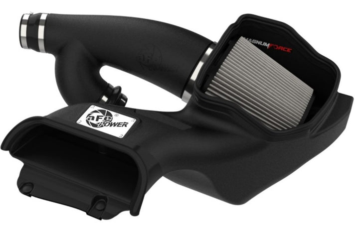 aFe MagnumFORCE Intake Stage-2 Pro DRY S 2021 Ford F-150 V6-3.5L (tt) - Bull Strap