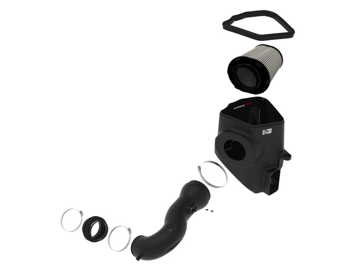 aFe MagnumFORCE Intake Stage-2 Pro Dry S 2019 GM Silverado/Sierra 1500 V8 6.2L - Bull Strap