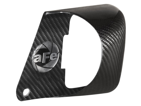aFe MagnumFORCE Intake System Carbon Fiber Scoop 12-15 BMW 328i/ix (F30/31/34) L4 2.0L Turbo N20/N26 - Bull Strap