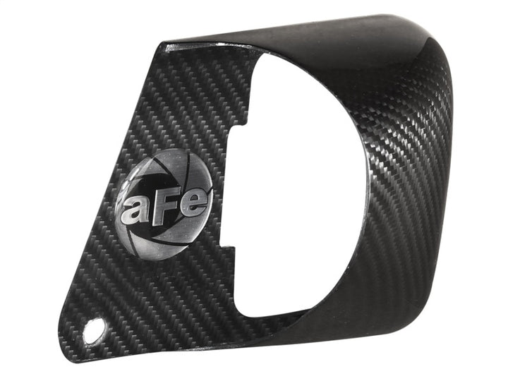 aFe MagnumFORCE Intake System Carbon Fiber Scoop 12-15 BMW 328i/ix (F30/31/34) L4 2.0L Turbo N20/N26 - Bull Strap