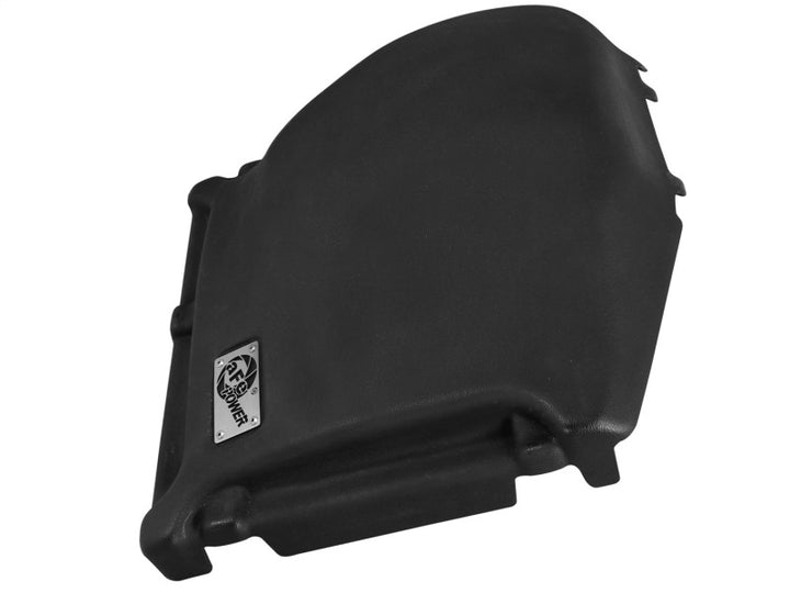 aFe MagnumFORCE Intake System Cover, Black, 11-13 BMW 335i/xi E9x 3.0L N55 (t) - Bull Strap