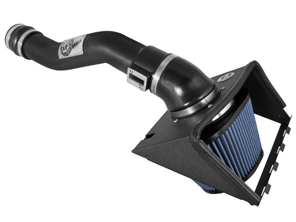aFe MagnumFORCE Intake System Stage-2 PRO 5R 11-14 Ford F-150 V6 3.7L - Bull Strap