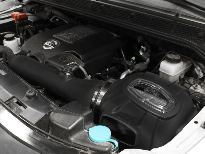 aFe MagnumFORCE Intakes Pro Dry S 04-14 Nissan Titan V8 5.6L - Bull Strap