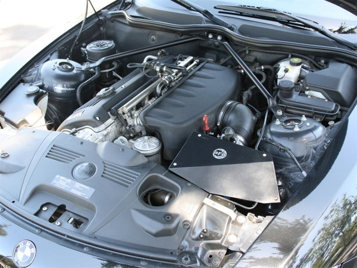 aFe MagnumFORCE Intakes Stage-1 P5R AIS P5R BMW Z4 M (E85/E86) 06-08 L6-3.2L (S54) - Bull Strap