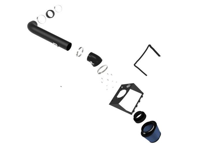 aFe MagnumFORCE Intakes Stage-2 P5R AIS P5R Ford F-150 09-10 V8-5.4L (blk) - Bull Strap