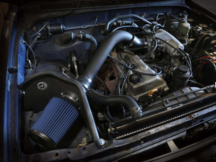 aFe MagnumFORCE Intakes Stage-2 P5R AIS P5R Toyota Tacoma 99-04 L4-2.4L/2.7L - Bull Strap
