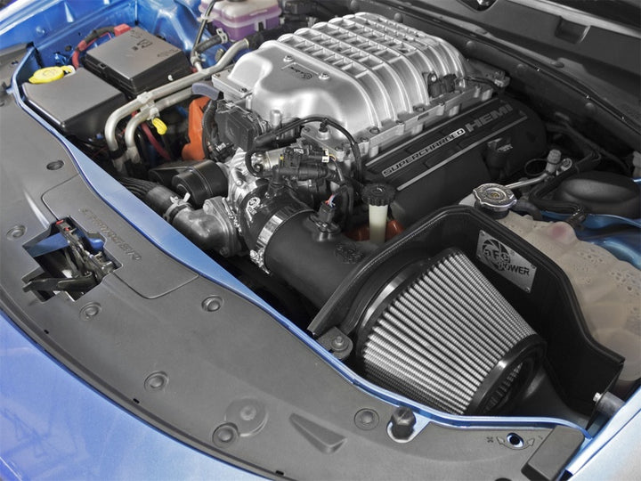 aFe MagnumFORCE Intakes Stage-2 PDS AIS 15-16 Dodge Challenger SRT Hellcat 6.2L V8 (sc) - Bull Strap
