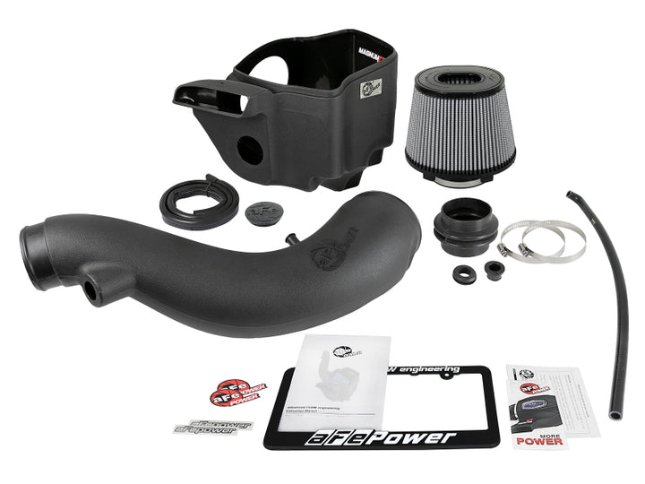aFe MagnumFORCE Intakes Stage-2 PDS AIS 16-19 Jeep Grand Cherokee (WK2) V6-3.6L - Bull Strap