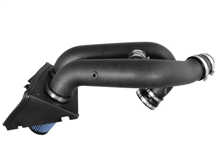 aFe MagnumFORCE Pro 5R Stage-2 XP Intake System 16 Ford F-150 EcoBoost V6-2.7L/3.5L (tt) (Blk) - Bull Strap