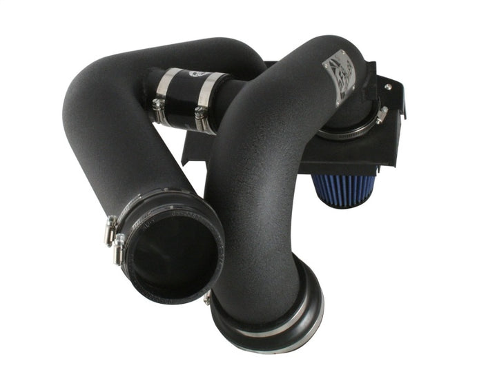 aFe MagnumFORCE Pro 5R Stage-2 XP Intake System 16 Ford F-150 EcoBoost V6-2.7L/3.5L (tt) (Blk) - Bull Strap