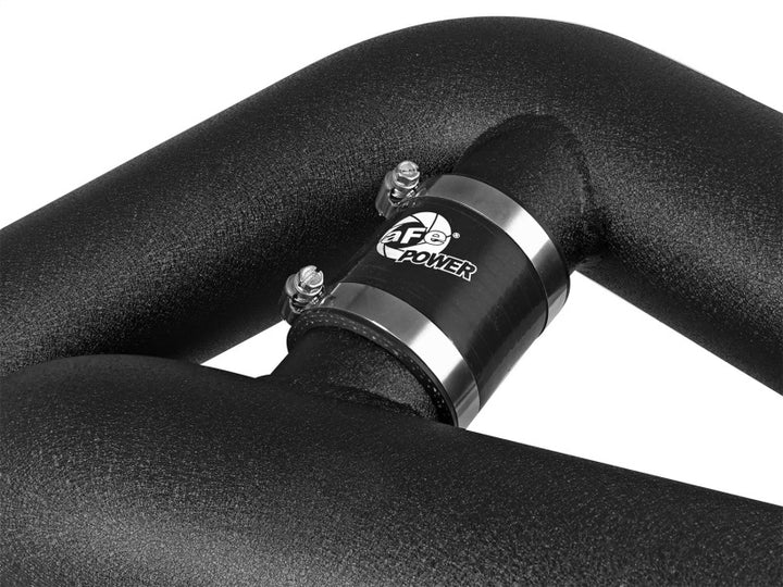 aFe MagnumFORCE Pro 5R Stage-2 XP Intake System 16 Ford F-150 EcoBoost V6-2.7L/3.5L (tt) (Blk) - Bull Strap