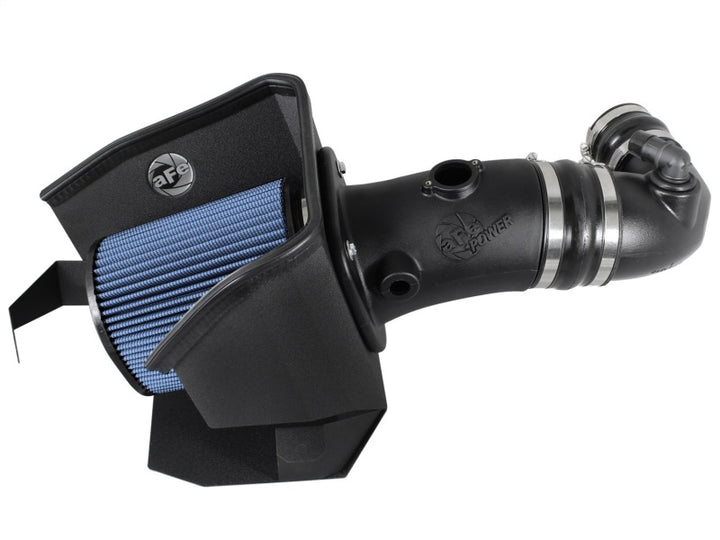 aFe MagnumFORCE Stage-2 Pro 5R Air Intake System Ford Diesel Trucks 08-10 V8-6.4L (td) - Bull Strap