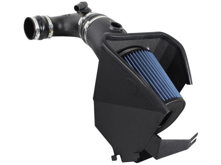 aFe MagnumFORCE Stage-2 Pro 5R Air Intake System Ford Diesel Trucks 08-10 V8-6.4L (td) - Bull Strap