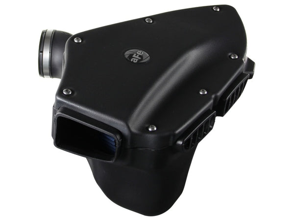 aFe MagnumForce Stage 2 Si Intake System Pro 5 R Black 06-12 BMW 3 Series E9x L6 3.0L Non-Turbo - Bull Strap