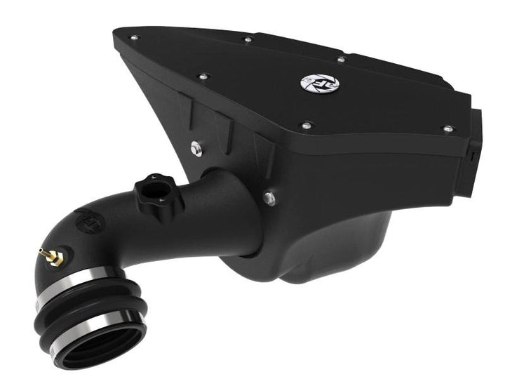 aFe MagnumForce Stage 2 Si Intake System Pro 5 R Black 06-12 BMW 3 Series E9x L6 3.0L Non-Turbo - Bull Strap