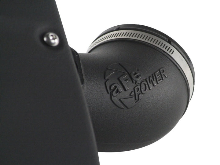 aFe MagnumForce Stage 2 Si Intake System Pro 5 R Black 06-12 BMW 3 Series E9x L6 3.0L Non-Turbo - Bull Strap