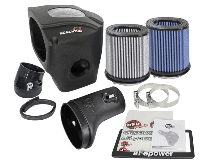 aFe Momentum Air Intake System PRO 5R w/ Extra Filter 2015 Dodge Challenger SRT Hellcat 6.2L (sc) - Bull Strap
