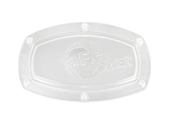 aFe Momentum Cold Air Intake System Replacement Sight Window- Oblong Clear - Bull Strap