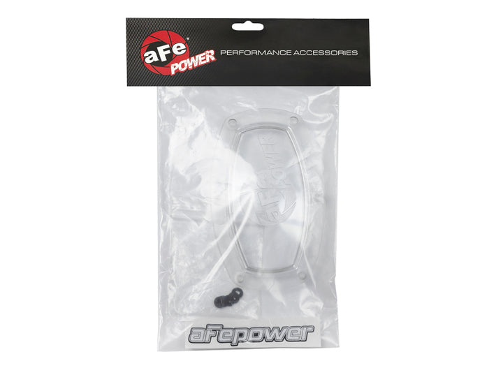aFe Momentum Cold Air Intake System Replacement Sight Window- Oblong Clear - Bull Strap