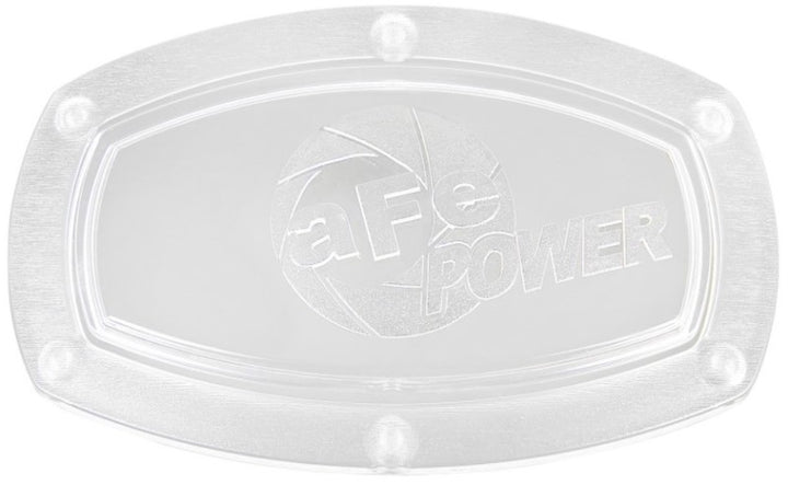 aFe Momentum Cold Air Intake System Replacement Sight Window- Oblong Clear - Bull Strap