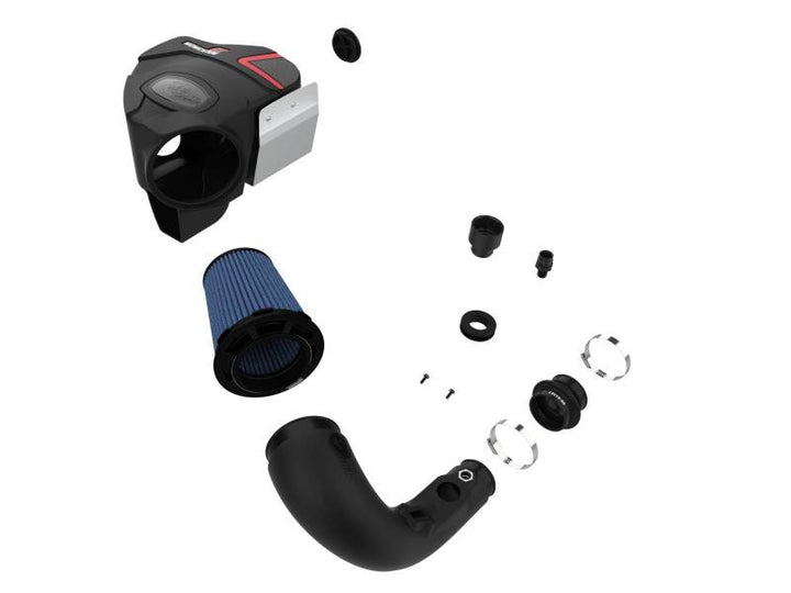 aFe Momentum GT Cold Air Intake System w/Pro 5R Filter 19-21 BMW 330i B46/B48 - Bull Strap
