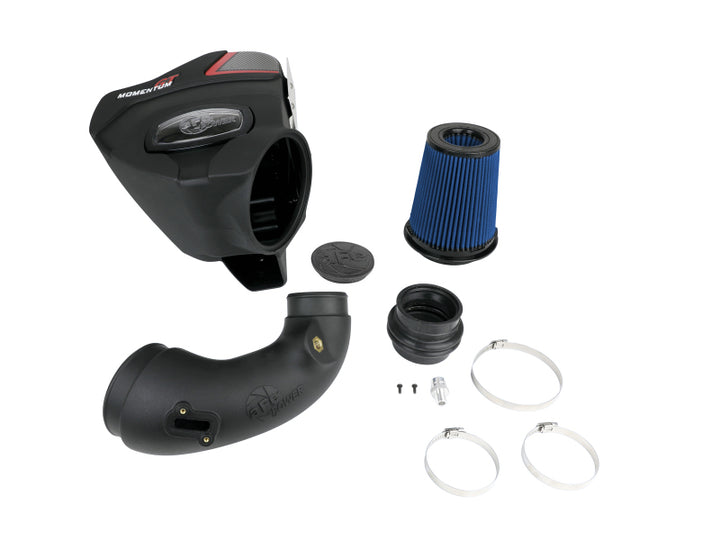 aFe Momentum GT Cold Air Intake System w/Pro 5R Filter 20-21 BMW M340i (G20) 3.0 L6 (t) N58 - Bull Strap