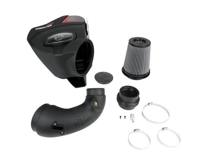 aFe Momentum GT Cold Air Intake System w/Pro Dry S Filter 20-21 BMW M340i (G20) 3.0 L6 (t) N58 - Bull Strap