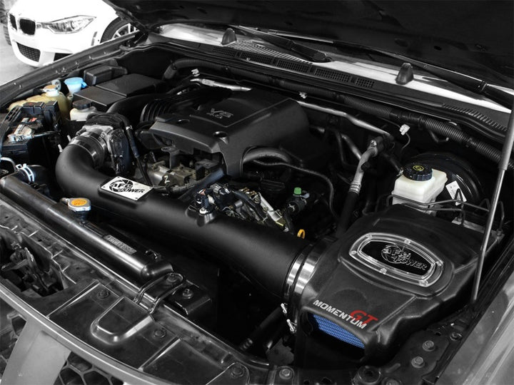 aFe Momentum GT PRO 5R Stage-2 Intake System 05-15 Nissan Xterra 4.0L V6 - Bull Strap