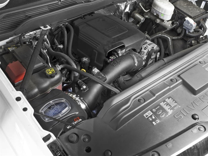 aFe Momentum GT PRO 5R Stage-2  Intake System 09-15 GM Silverado/Sierra 2500/3500HD 6.0L V8 - Bull Strap
