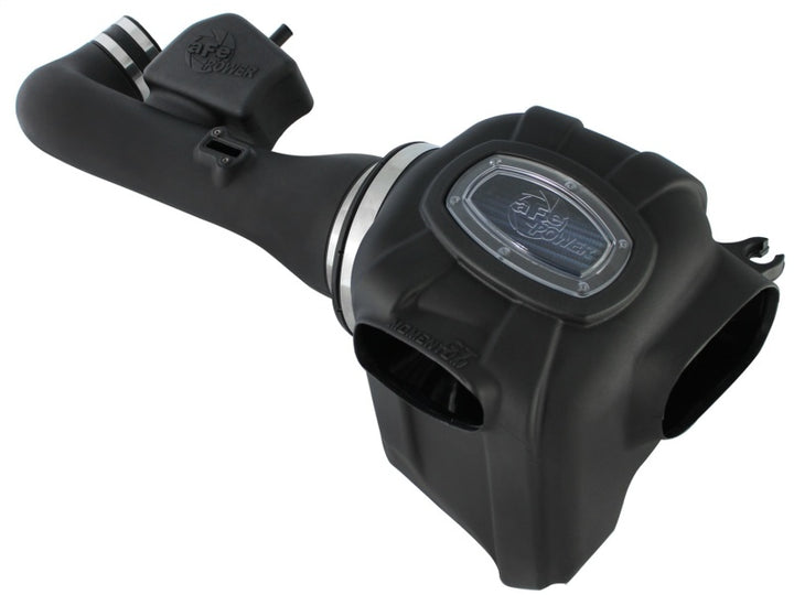 aFe Momentum GT PRO 5R Stage-2 Intake System, Nissan Titan 04-13 V8-5.6L - Bull Strap