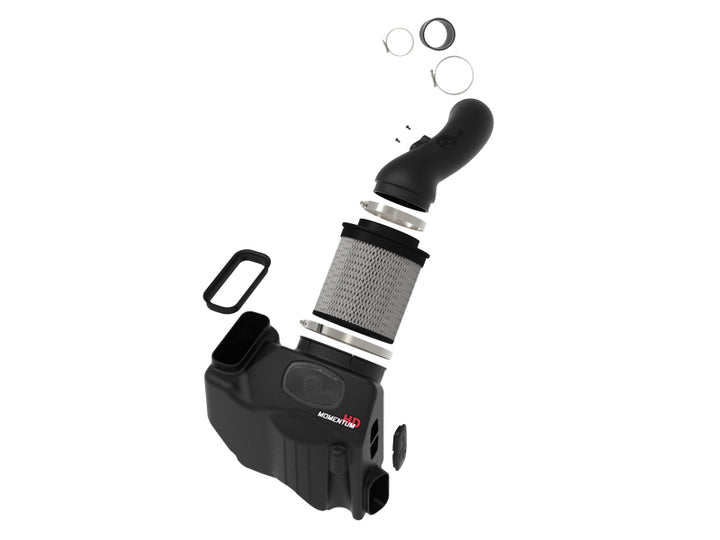 aFe Momentum GT PRO DRY S Intake System 2020 GM Diesel Trucks 2500/3500 V8-6.6L (L5P) - Bull Strap