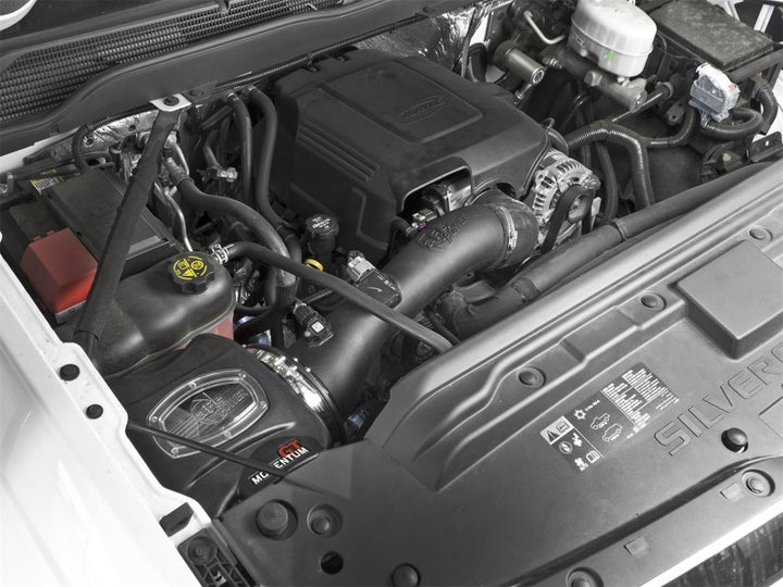 aFe Momentum GT PRO DRY S Stage-2  Intake System 09-16 GM Silverado/Sierra 2500/3500HD 6.0L V8 - Bull Strap